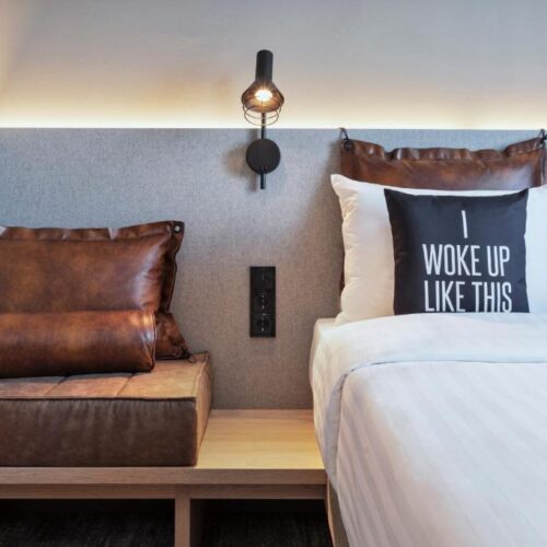 Moxy Sleeper Queen-Zimmer